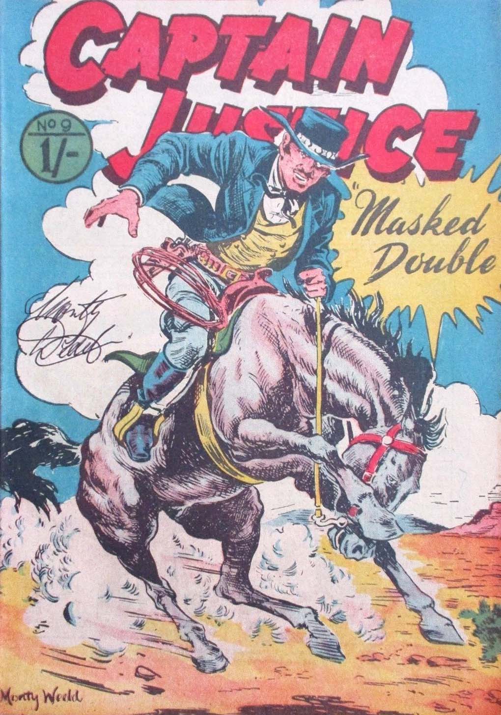 Captain Justice (Calvert, 1955 series) #9 ([May 1956?])