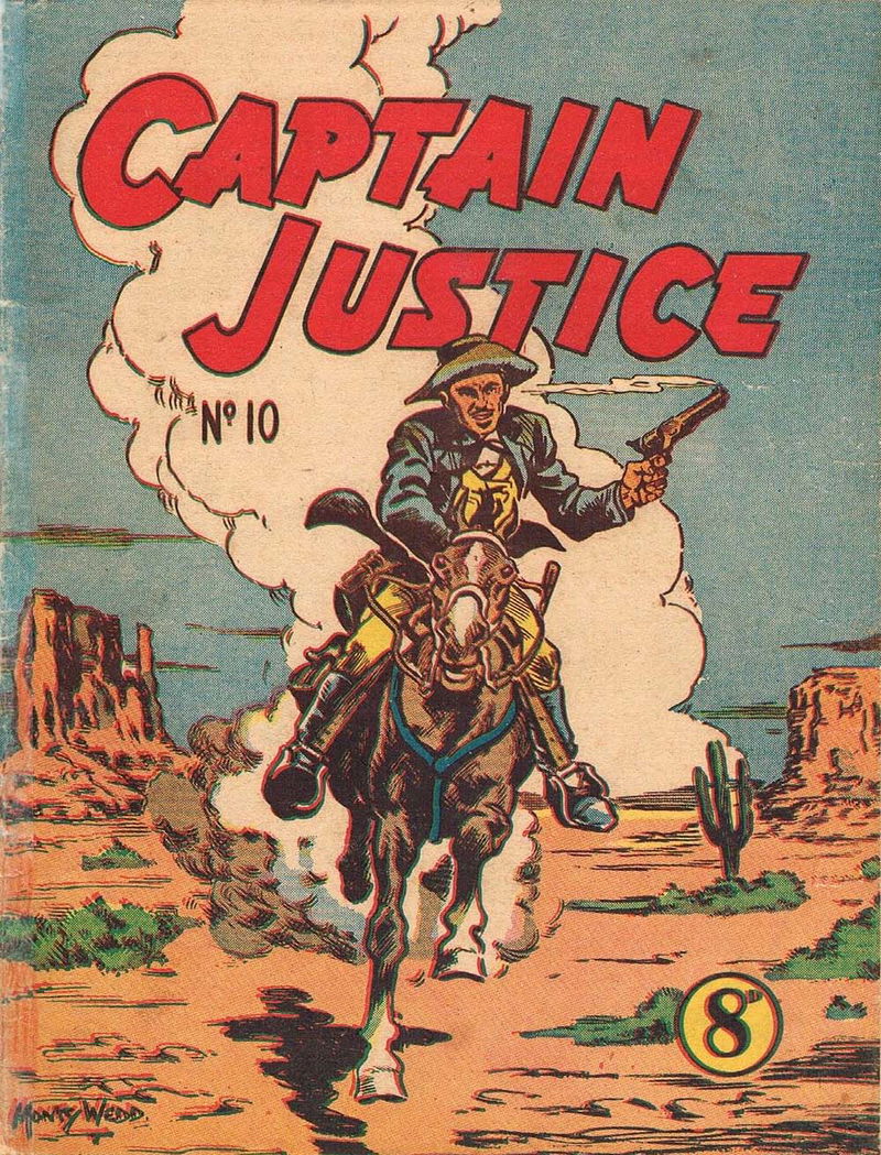 Captain Justice (New Century, 1950 series) #10 ([September 1951?])