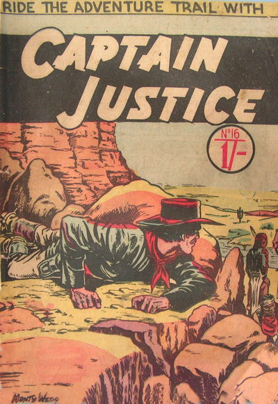 Captain Justice (Calvert, 1955 series) #16 December 1956