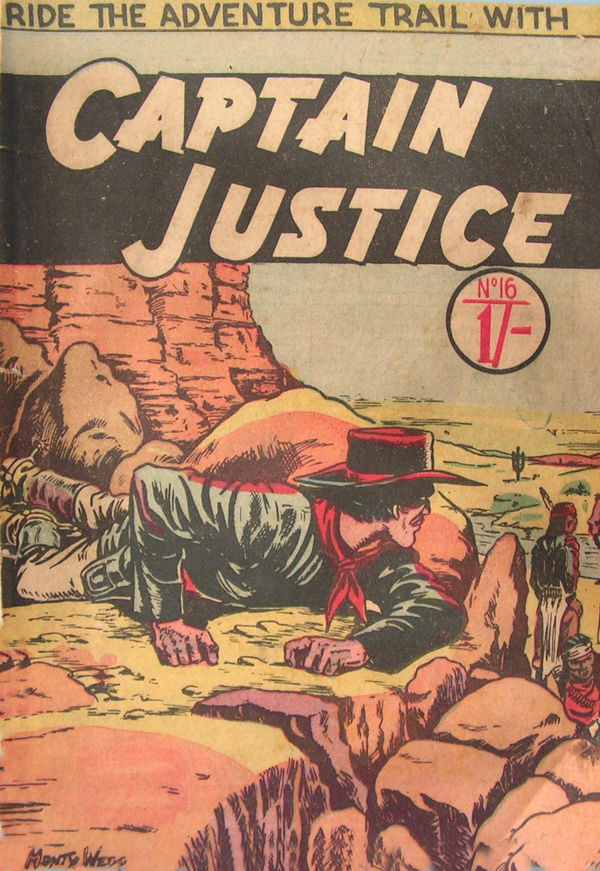 Captain Justice (Calvert, 1955 series) #16 (December 1956)