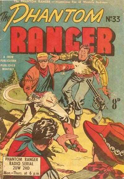 The Phantom Ranger (Frew, 1952 series) #33 ([June 1952?])