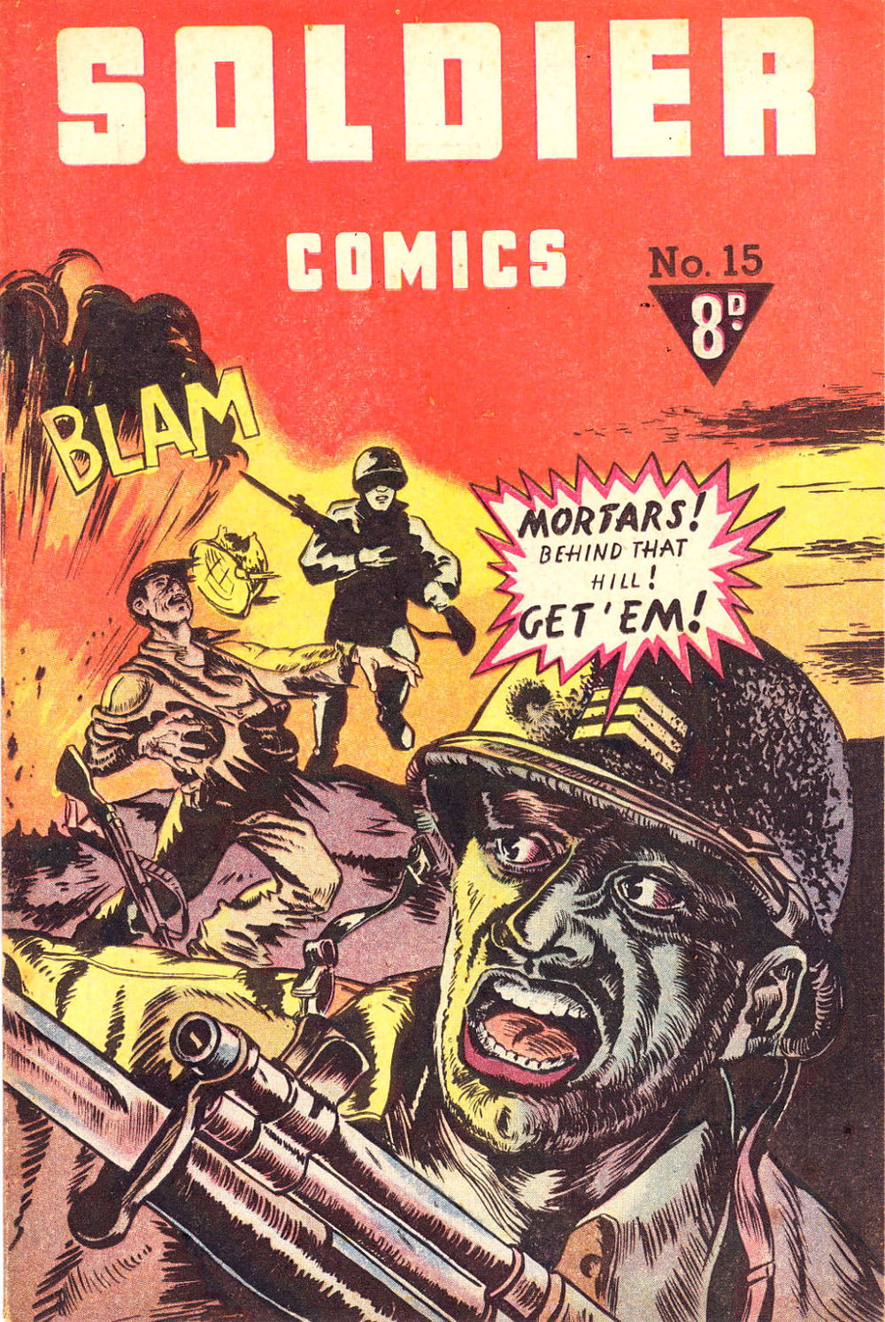 Soldier Comics (Cleland, 1952? series) #15 ([September 1953?])