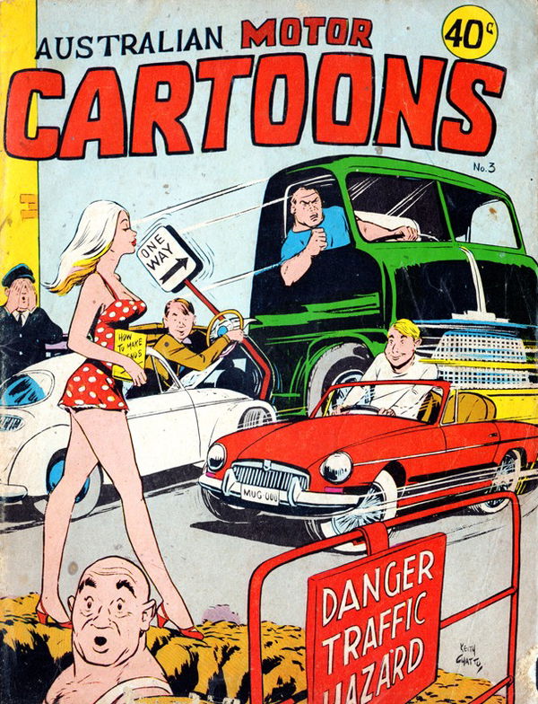 Australian Motor Cartoons (Yaffa, 1975? series) #3 [] (August 1975) ([August 1975?])