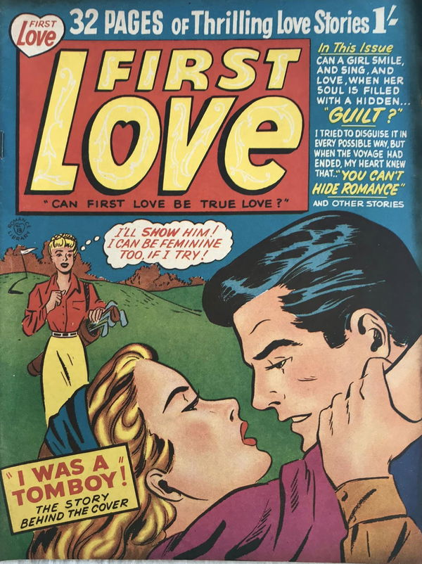 Romance Library (Barmor, 1952 series) #13 ([August 1952?]) —First Love