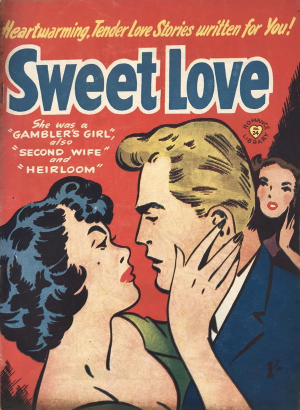 Romance Library (Barmor, 1952 series) #24 ([July 1953?]) —Sweet Love