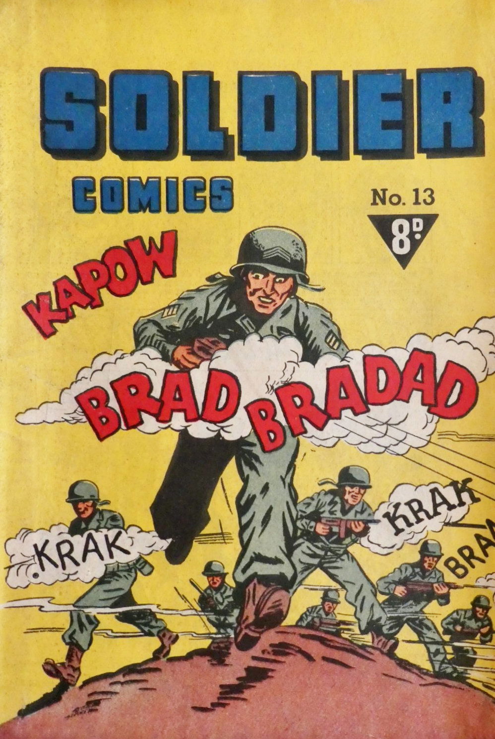 Soldier Comics (Cleland, 1952? series) #13 ([July 1953?])