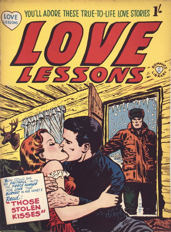 Romance Library (Barmor, 1952 series) #23 ([June 1953?]) —Love Lessons