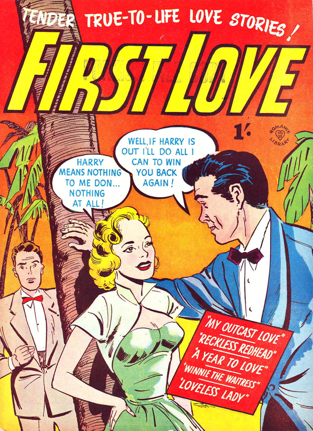 Romance Library (Barmor, 1952 series) #30 — First Love ([1954?])