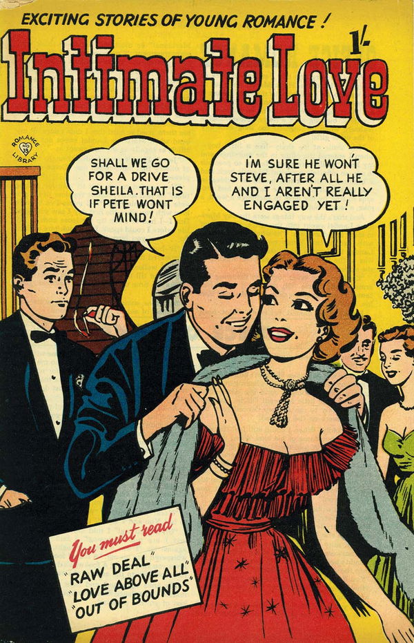 Romance Library (Barmor, 1952 series) #33 ([April 1954?]) —Intimate Love