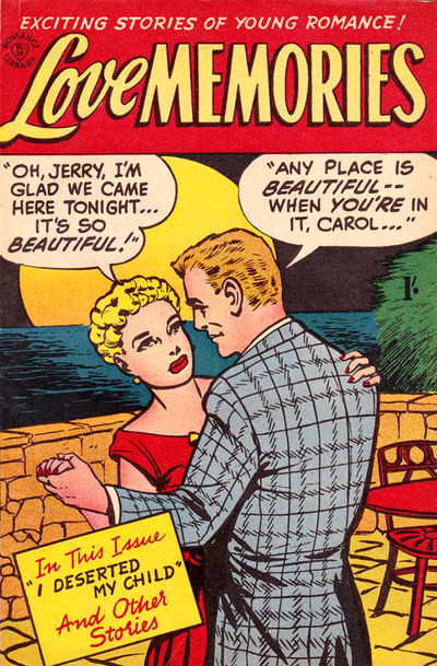 Romance Library (Barmor, 1952 series) #34 — Love Memories ([1954?])