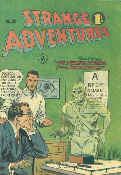 Strange Adventures (Colour Comics, 1954 series) #30