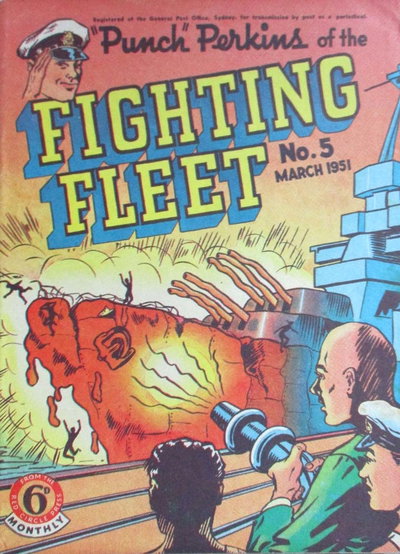 "Punch" Perkins of the Fighting Fleet  #5 (March 1951)