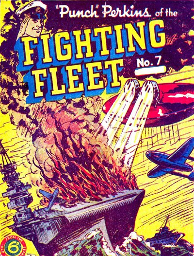 "Punch" Perkins of the Fighting Fleet (Times, 1950 series) #7 (May 1951)