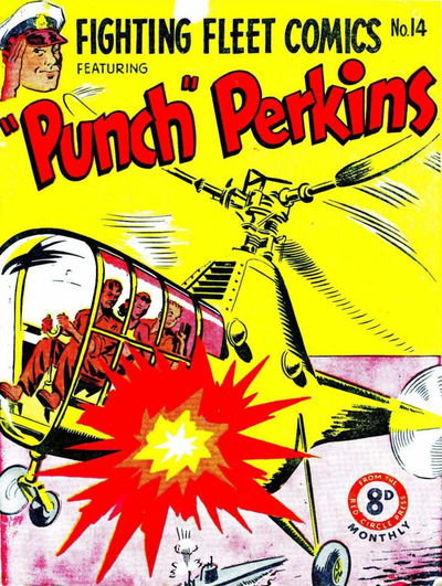 Fighting Fleet Comics (Times, 1951? series) #14 — Featuring "Punch" Perkins January 1952