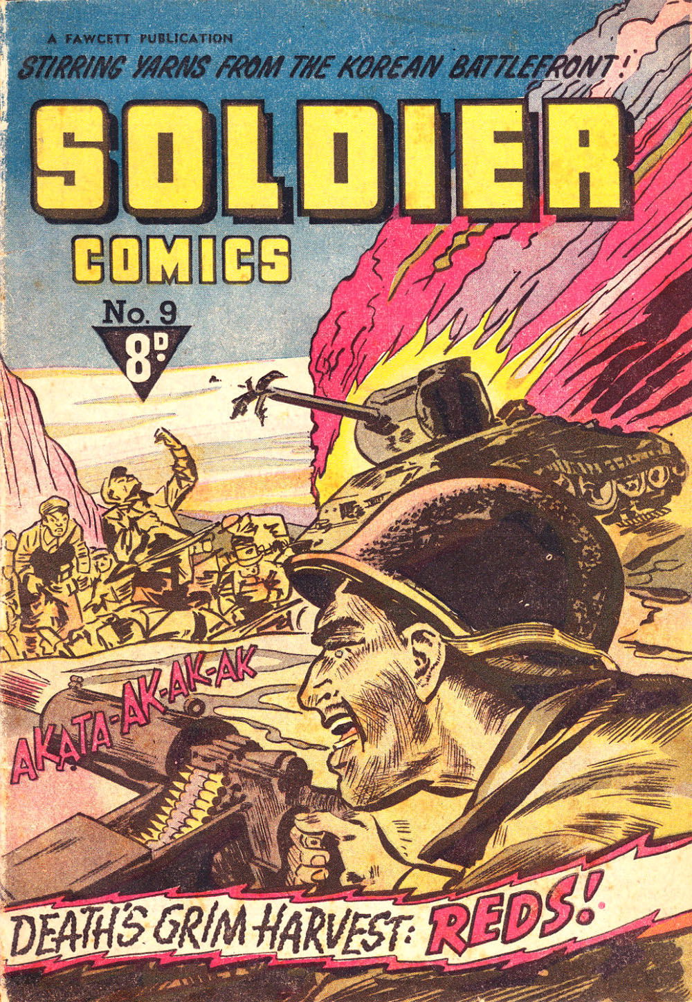 Soldier Comics (Cleland, 1952? series) #9 ([1953?])