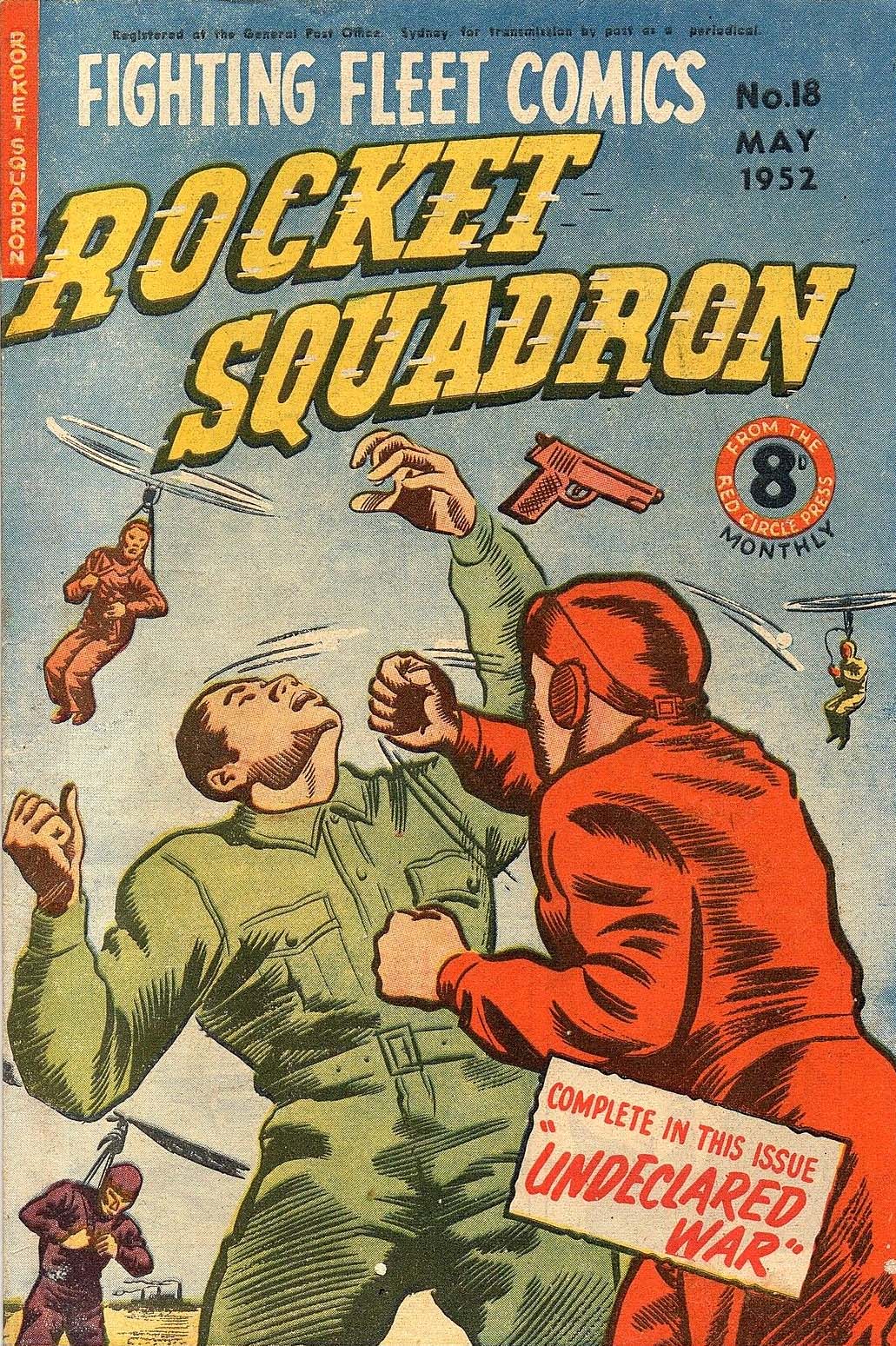 Fighting Fleet Comics (Red Circle, 1951 series) #18 — Rocket Squadron (May 1952)