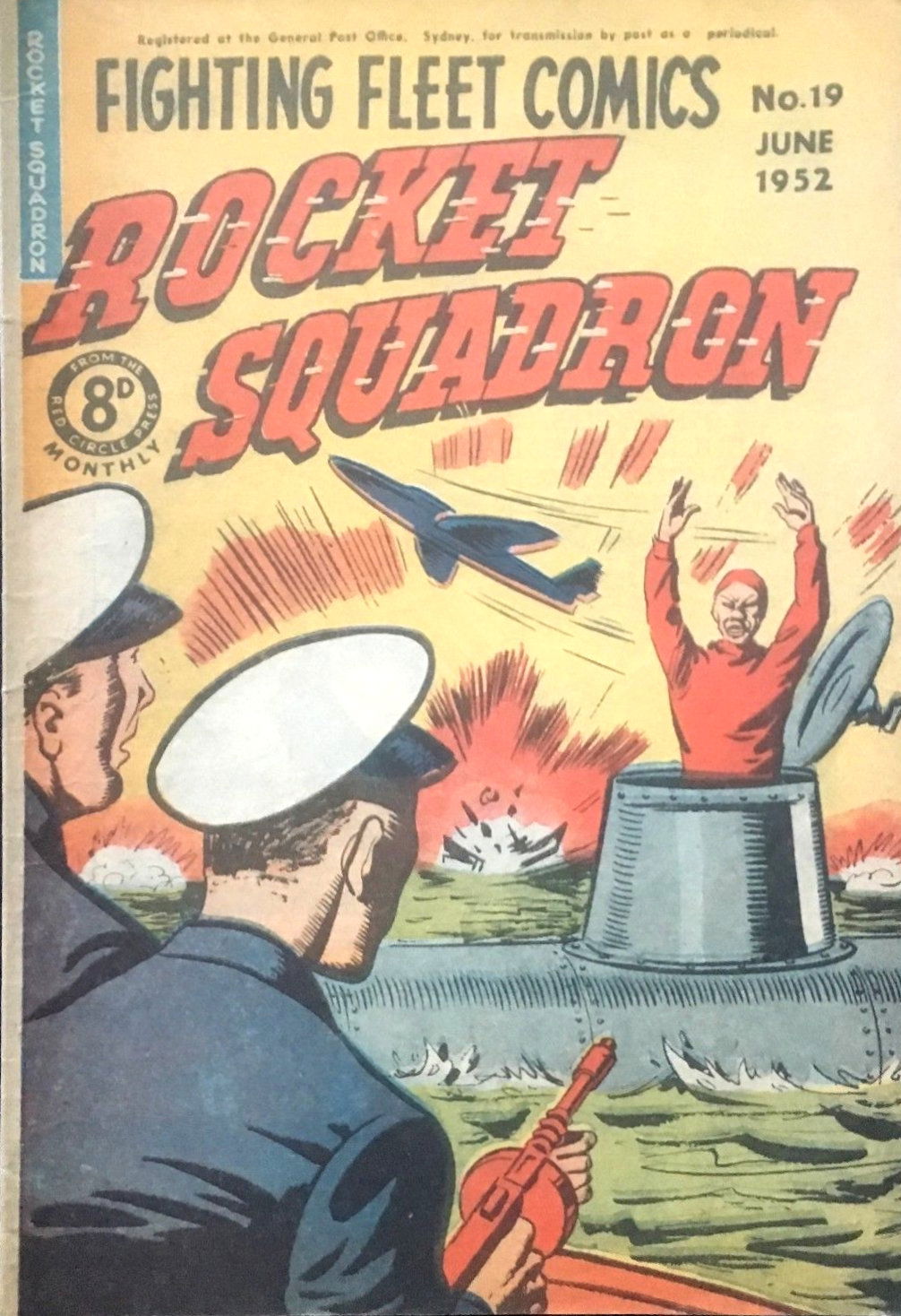 Fighting Fleet Comics (Red Circle, 1951 series) #19 — Rocket Squadron (June 1952)