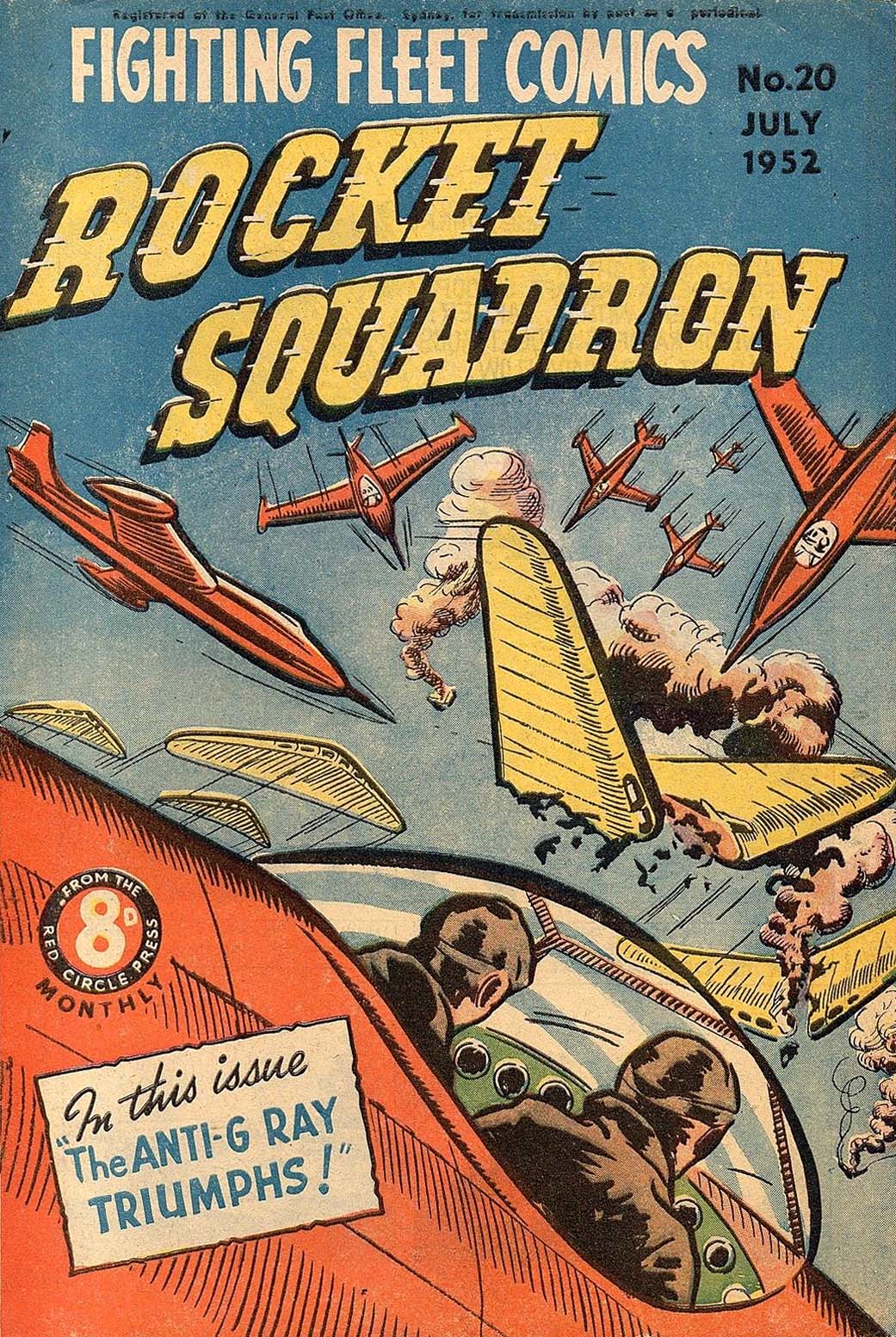 Fighting Fleet Comics (Red Circle, 1951 series) #20 — Rocket Squadron (July 1952)