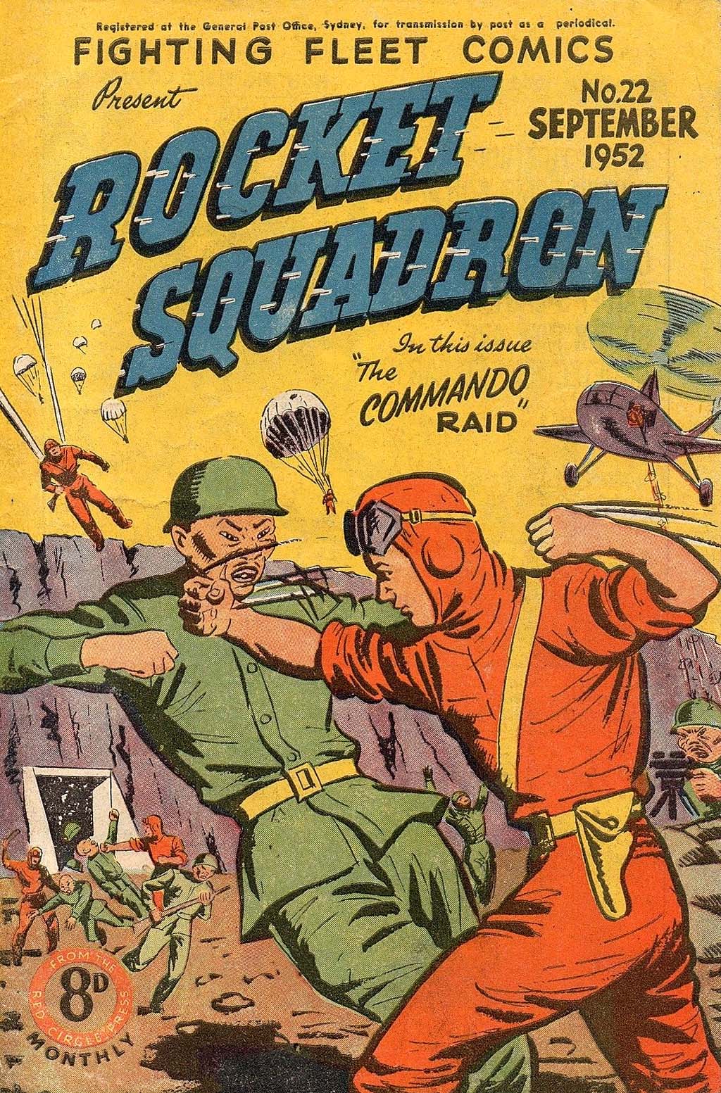 Fighting Fleet Comics (Red Circle, 1951 series) #22 — Rocket Squadron (September 1952)