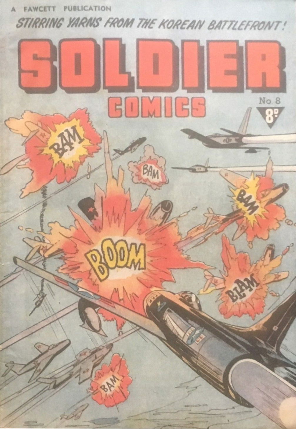 Soldier Comics (Cleland, 1952? series) #8 ([1953?])
