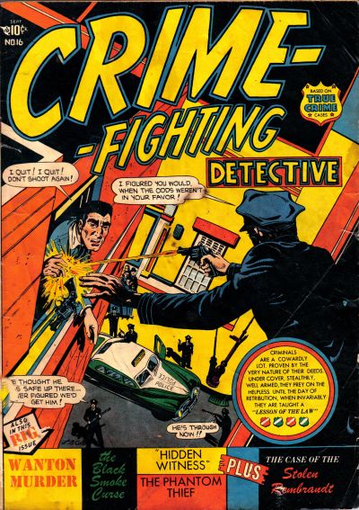 Crime Fighting Detective  #16 (September 1951)
