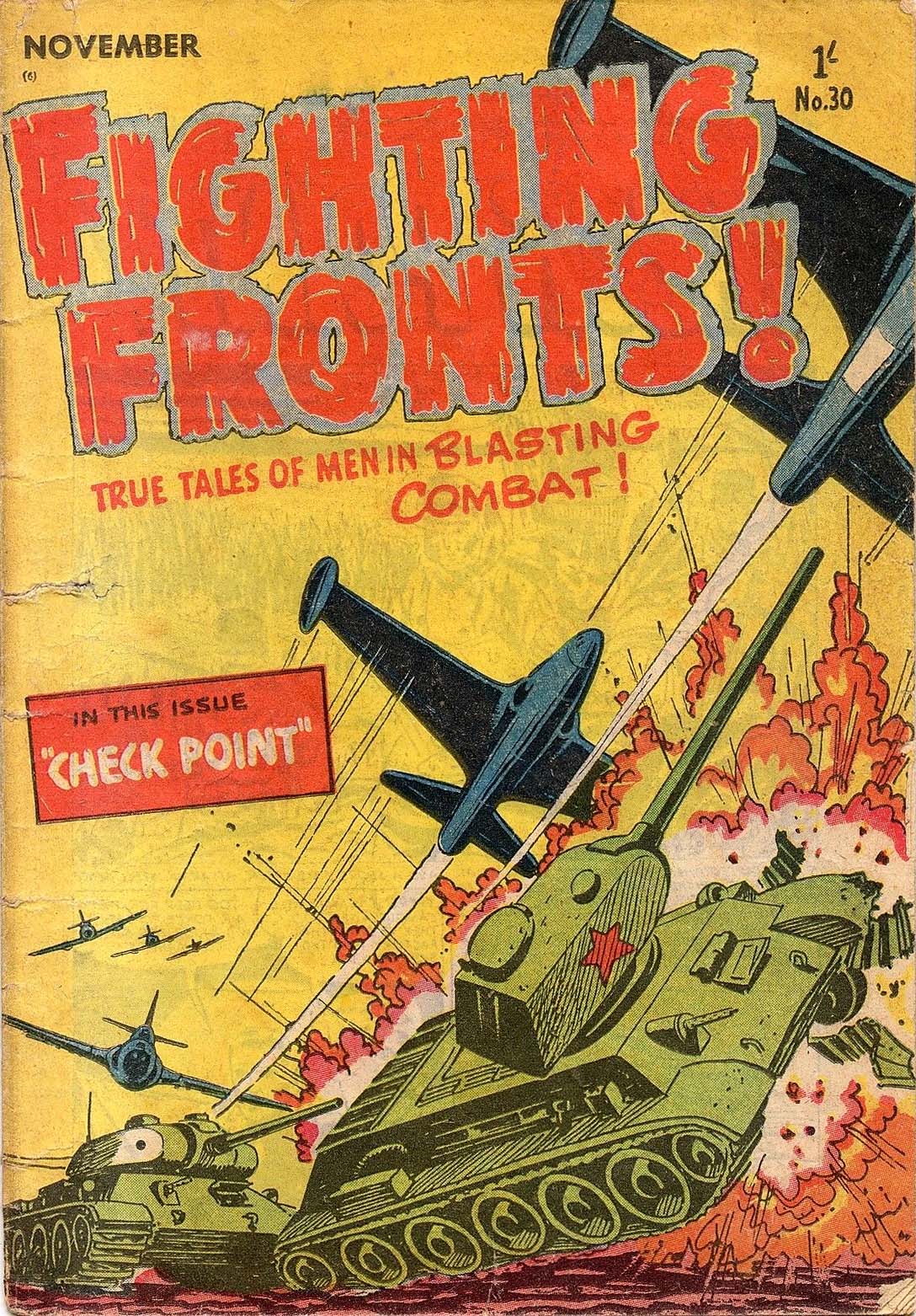 Fighting Fronts! (Approved, 1955 series) #30 (November 1956)