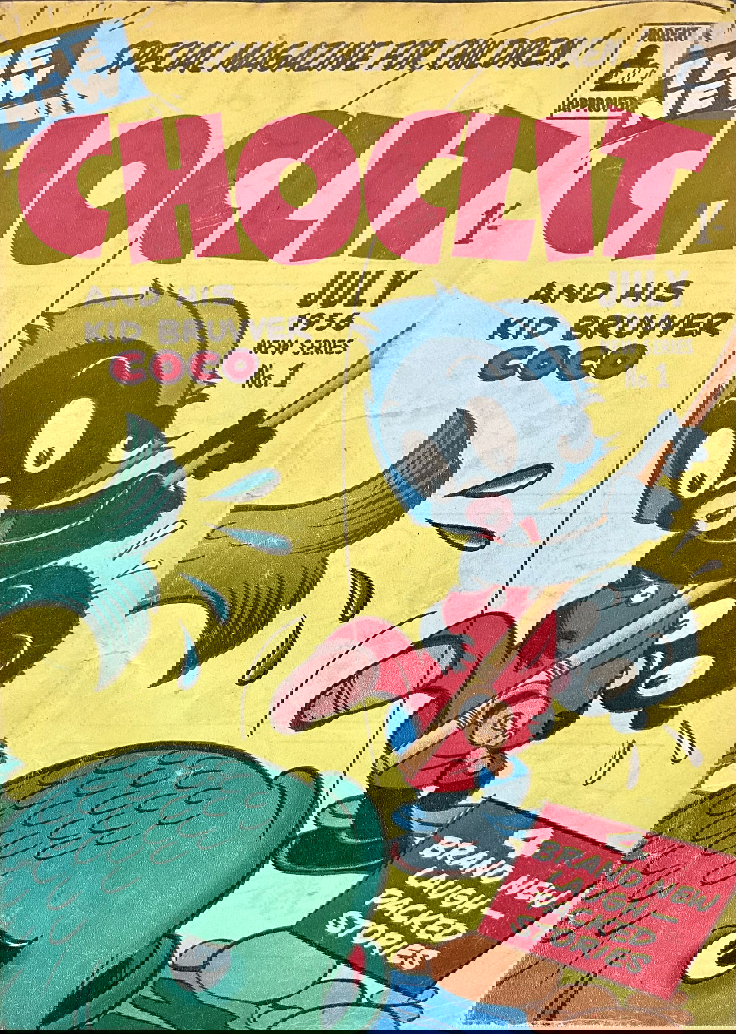 Choclit and His Kid Bruvver Coco (Red Circle, 1956 series) #1 (July 1956)