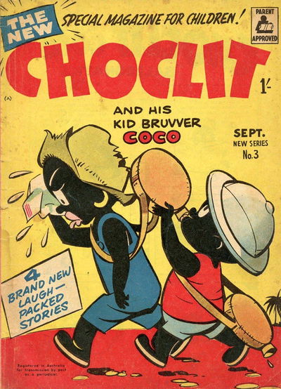 Choclit and His Kid Bruvver Coco (Red Circle, 1956 series) #3 September 1956