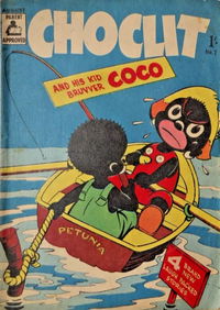 Choclit and His Kid Bruvver Coco (Red Circle) #7 (August 1957)