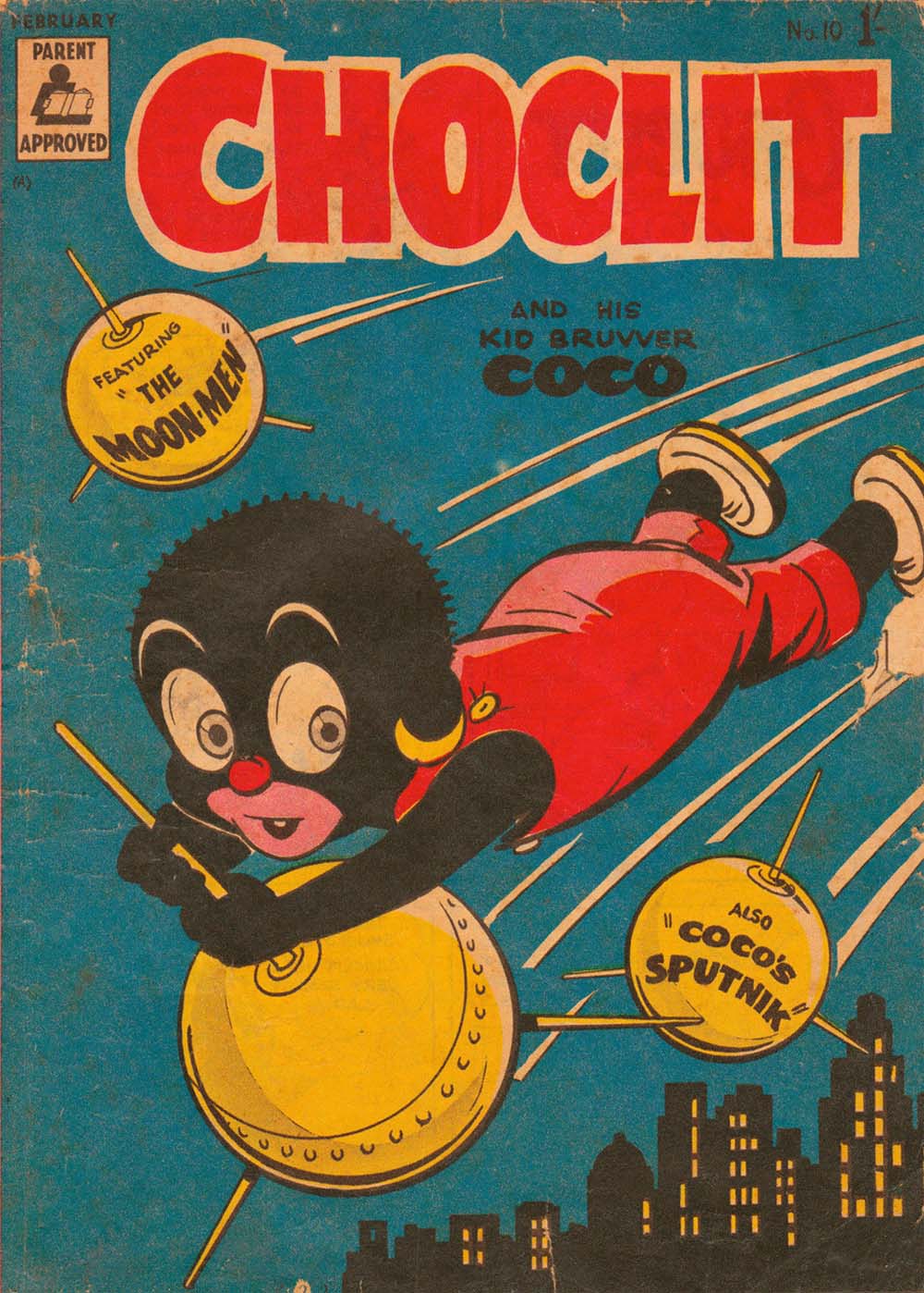 Choclit and His Kid Bruvver Coco (Red Circle, 1956 series) #10 (February 1958)