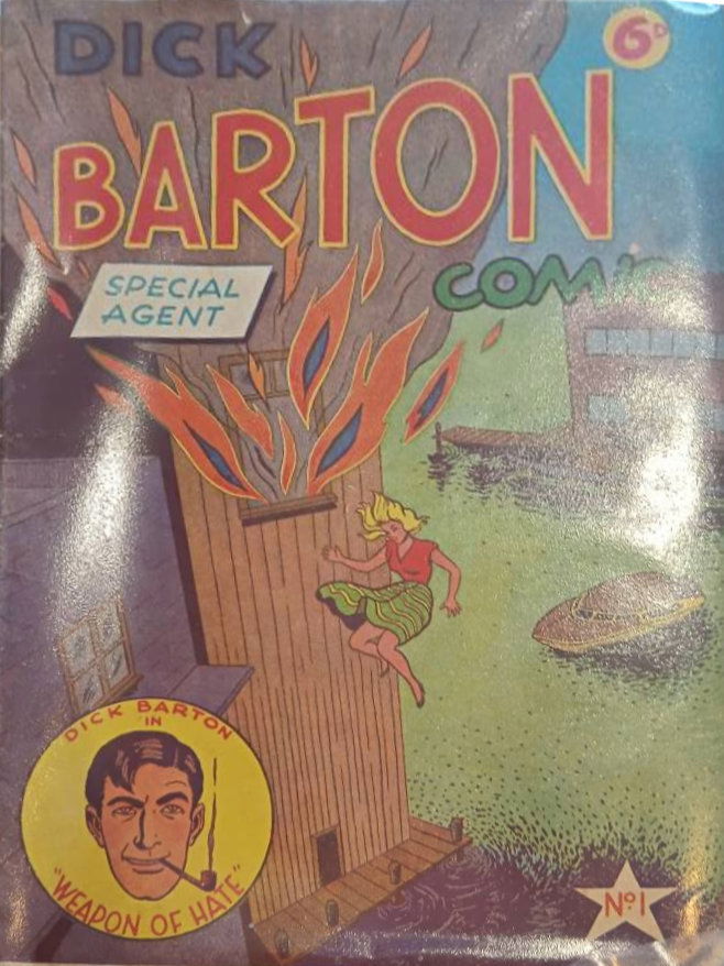 Dick Barton Special Agent Comic (Ayers & James, 1952 series) #1 (September 1952)