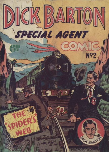 Dick Barton Special Agent Comic (Ayers & James, 1952 series) #2 ([1952?])