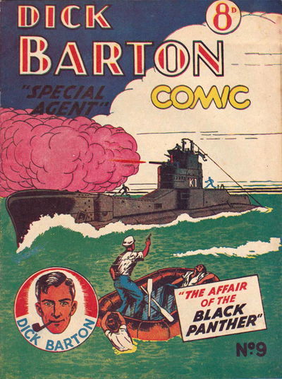 Dick Barton Special Agent Comic (Ayers & James, 1952 series) #9 [1953?]