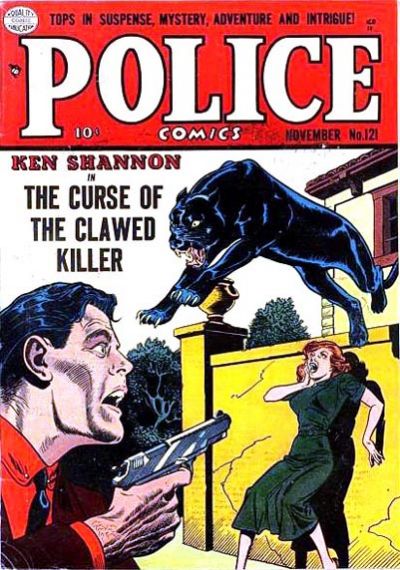 Police Comics  #121 (November 1952)