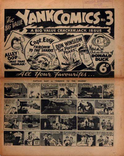 The Big Value Yank Comics (Ayers & James, 1946? series) #3 ([194-??])