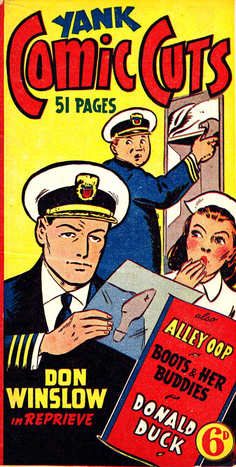 Yank Comic Cuts (Ayers & James, 1943?)  ([1943?])