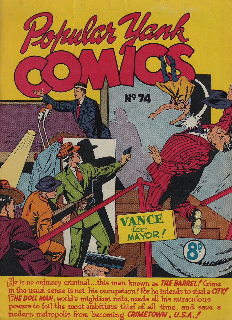 Popular Yank Comics (Ayers & James, 1949? series) #74 (June 1951)