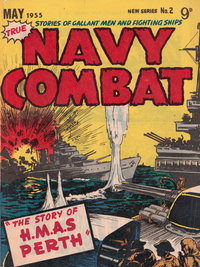 True Navy Combat (Jubilee, 1954 series)  #2 (May 1955)