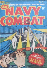 True Navy Combat (Approved, 1955 series)  #4 (November 1955)