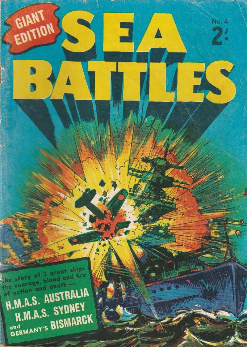 Sea Battles (Jubilee, 1960? series) #4 ([September 1960?])