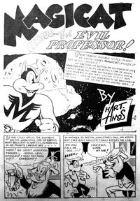 Magicat Comics (KG Murray, 1948 series) #3 — Magicat versus The Evil Professor