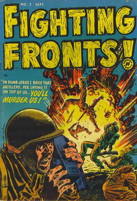 Fighting Fronts! (Harvey, 1952 series) #2