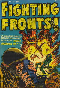 Fighting Fronts! (Harvey, 1952 series)  #2 (September 1952)