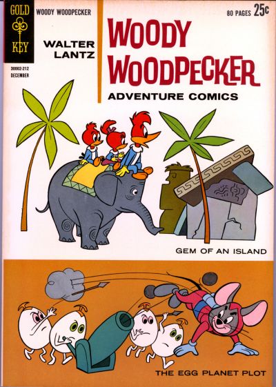 Walter Lantz Woody Woodpecker  #74 (December 1962)