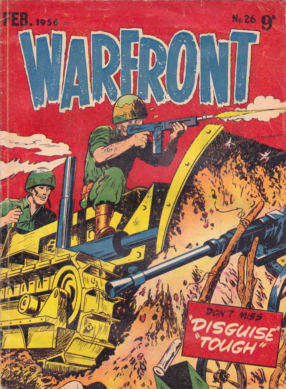 Warfront (Red Circle, 1955 series) #26 (February 1956)