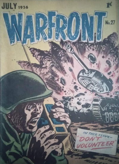 Warfront (Red Circle, 1955 series) #27