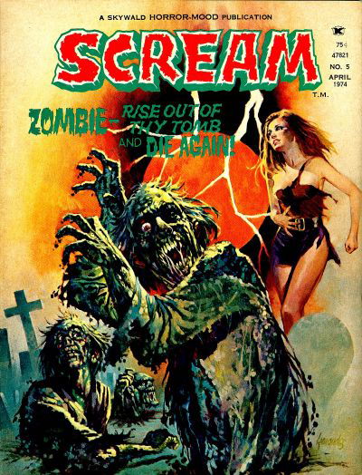 Scream (Skywald, 1973 series) #5 (April 1974)