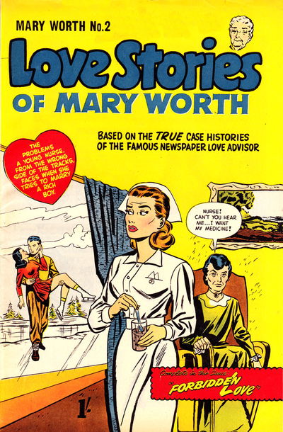 Love Stories of Mary Worth (Barmour, 1952? series) #2 [September 1952?]