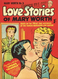 Love Stories of Mary Worth (Barmour, 1952 series)  #3 ([October 1952?]) — Lover's Triangle