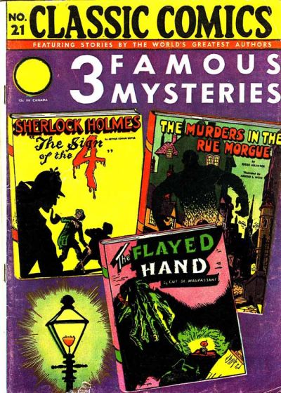 Classic Comics (Gilberton, 1941 series) #21 (December 1942)